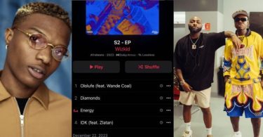 “U finish d verse” – Davido reacts to rapper Zlatan Ibile’s verse on Wizkid’s new EP, Soundman Volume 2
