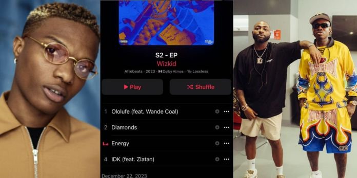 “U finish d verse” – Davido reacts to rapper Zlatan Ibile’s verse on Wizkid’s new EP, Soundman Volume 2
