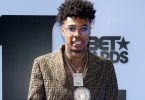Rapper Blueface throws female fan off stage