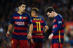 Messi, Neymar, and Suarez formed one of the most formidable attacking trios in football history