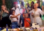 Regina Daniels and co-wife, Laila, throw their husband, Ned Nwoko, a special birthday dinner (video)
