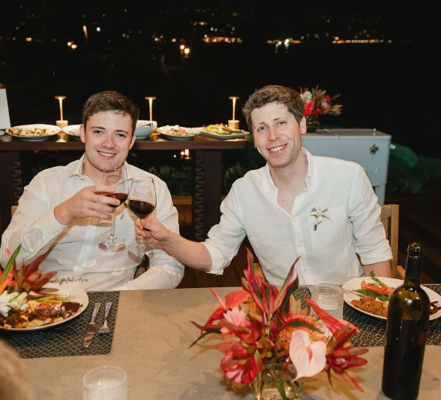 ChatGPT founder, Sam Altman, marries his long-time boyfriend (photos)