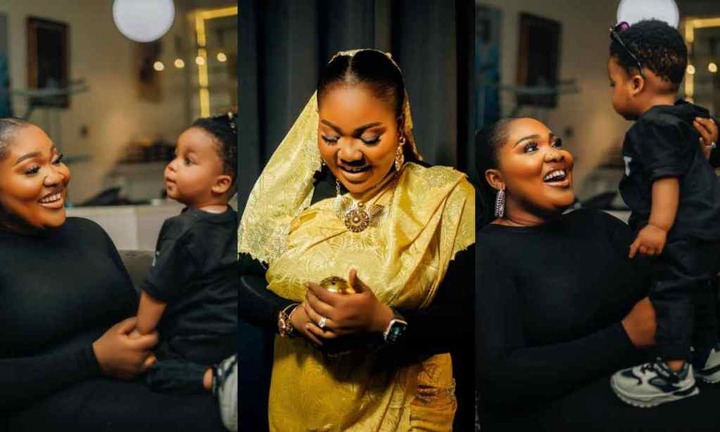 "Will You Marry Me"– Cute Abiola Propose To His Wife Mahma Again As She Celebrate Her Birthday Today
