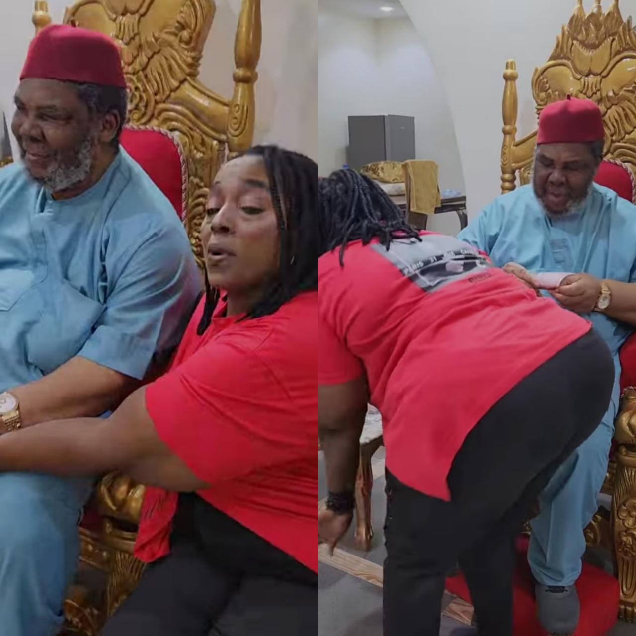 "Even Pete Edochie has confirmed that I came through the door not the window unlike some thieves" Rita Edochie shades Yul and Judy as she vists Pete