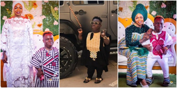 “Just get money” – Reactions as Shatta Bandle flaunts his wife