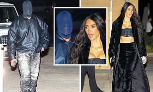 Kim Kardashian and Kanye West reunite for dinner date  in Nobu