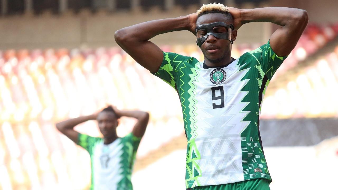 AFCON: Osimhen might miss Super Eagles match against South Africa