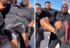DJ Khaled is slammed for making bodyguards carry him so that he wouldn?t ?mess up? unreleased�Air�Jordans (video)