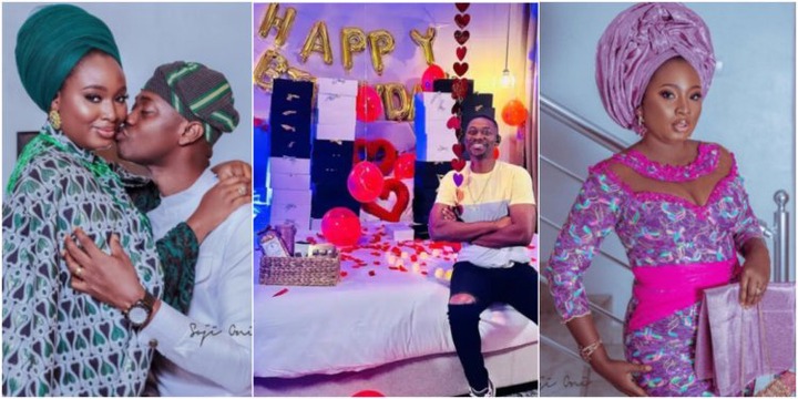 Mo Bimpe pulls off secretive 40th birthday surprise for husband