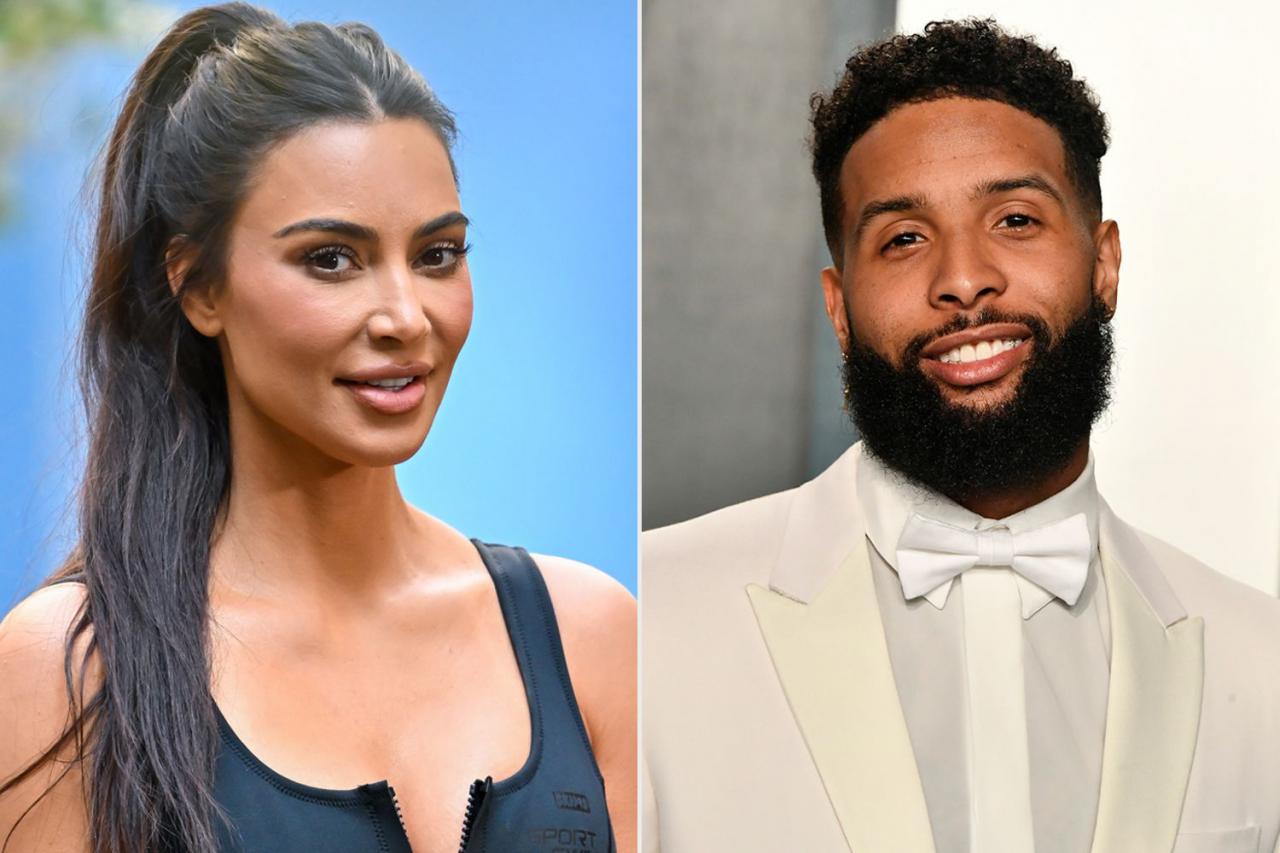 Kim Kardashian and Odell Beckham reignite dating rumors at Jay-Z?s pre-Grammys party