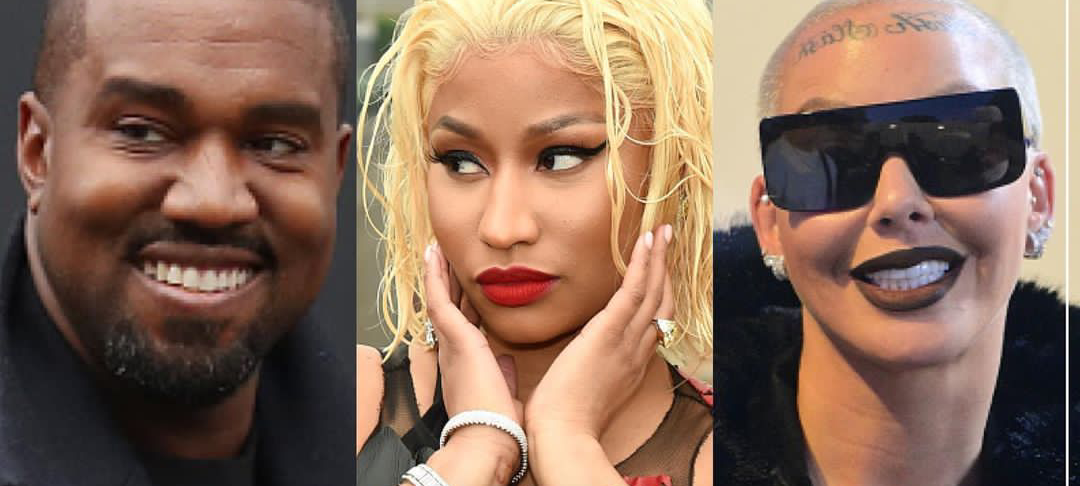 Kanye West recalls wanting to have thre3some with then girlfriend Amber Rose and Nicki Minaj (video)