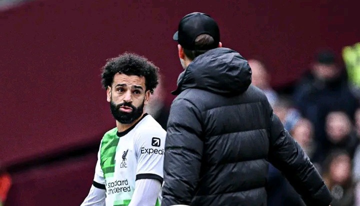 Jurgen Klopp opens up on the heated exchange between him and Salah in the West Ham United Match