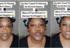"If you're 40 and above, You have no business Abroad" - Abroad-based lady opens up on strong reasons