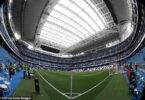 Real Madrid have asked UEFA permission to close the Bernabeu roof against Manchester City