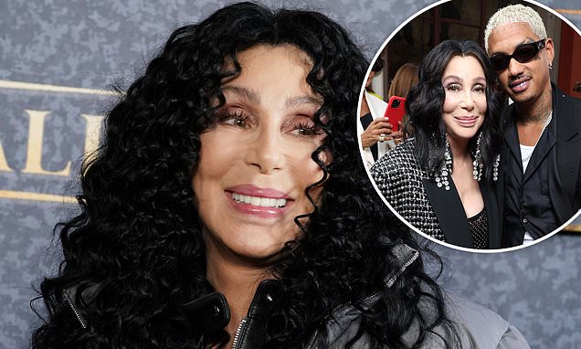 Singer Cher, 77, says she prefers younger boyfriends because men her age ‘are all dead’ amid romance with Alexander ‘AE’ Edwards, 38