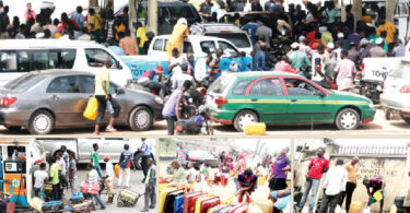 Fuel scarcity in Lagos