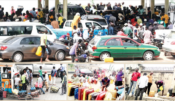 Fuel scarcity in Lagos