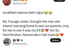 Lady left heartbroken as her sister is set to marry her ex