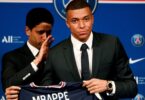 Mbappe recalled his 2022 renewal with PSG. AFP