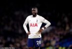 Tottenham terminate contract of �65m club record signing Tanguy Ndombele