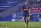 Footballer Kylian Mbappe issues his former club PSG