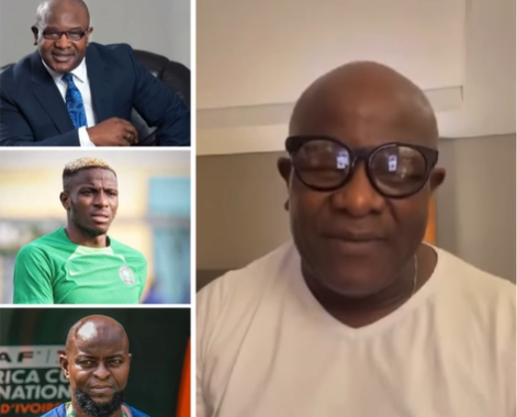 "He showed irresponsibility" - Former Super Eagles goalkeeper, Peterside Idaho wants NFF to sanction Victor Osimhen for disrespecting Finidi George (video)