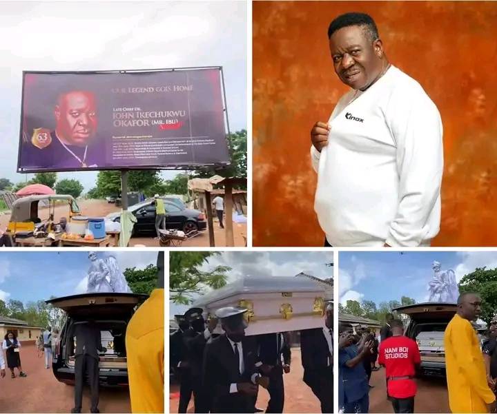 Mr Ibu laid to rest in Enugu (photos/video)